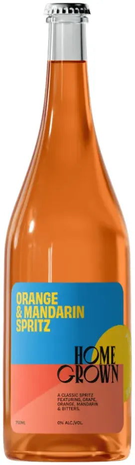 Home Grown Orange & Mandarin Spritz Non Alcoholic 750ml-Non-Alcoholic-Home Grown-Afterpay-Alcohol-Delivery-Barrel-and-Batch-