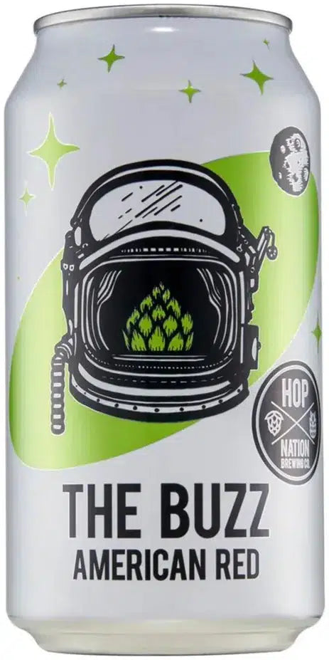 Hop Nation The Buzz Red Ale 355ml-Beer-Hop Nation Brewing Co.-Afterpay-Alcohol-Delivery-Barrel-and-Batch-