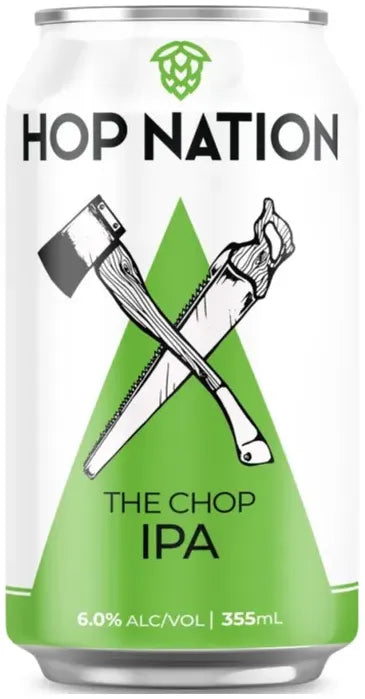 Hop Nation The Chop IPA 355ml-Beer-Hop Nation Brewing Co.-Afterpay-Alcohol-Delivery-Barrel-and-Batch-