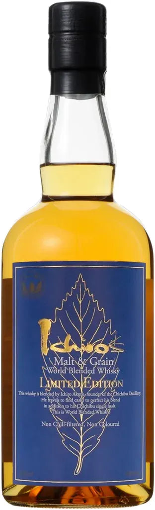 Ichiro's Malt And Grain Limited Edition World Blended Whisky 700ml-Spirits-Ichiro's-Afterpay-Alcohol-Delivery-Barrel-and-Batch-