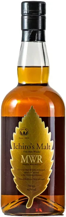 Ichiro's Malt Mizunara Wood Reserve Japanese Pure Malt Whisky 700ml-Spirits-Ichiro's-Afterpay-Alcohol-Delivery-Barrel-and-Batch-