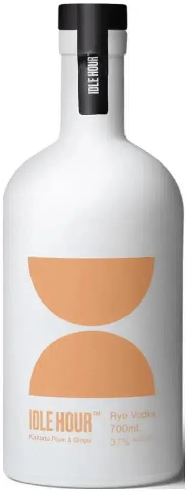 Idle Hour Kakadu Plum & Ginger Rye Vodka 700ml-Spirits-Idle Hour-Afterpay-Alcohol-Delivery-Barrel-and-Batch-