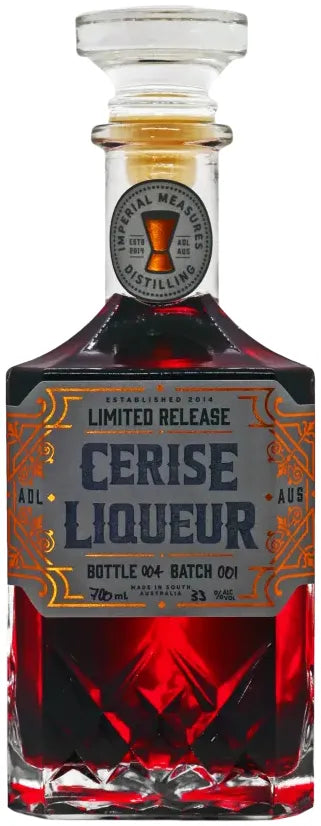 Imperial Measures Distilling Cerise Liqueur 700ml-Spirits-Imperial Measures Distilling-Afterpay-Alcohol-Delivery-Barrel-and-Batch-