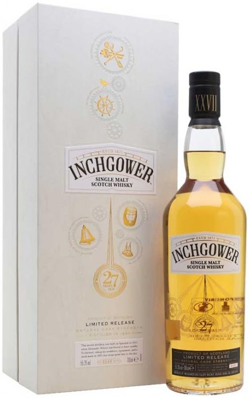 Inchgower 27 Year Old Cask Strength Single Malt Whisky 700ml