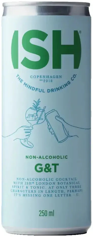 Buy Ish Ginish & Tonic 250ml Online at Barrel and Batch