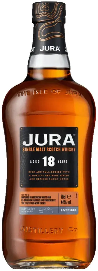 Isle Of Jura 18 Year Old Single Malt 700ml-Spirits-Isle Of Jura-Afterpay-Alcohol-Delivery-Barrel-and-Batch-