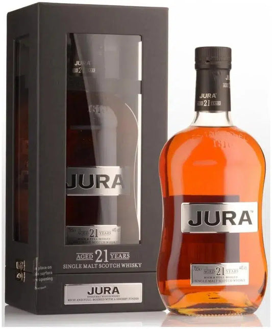 Isle Of Jura 21 Year Old Single Malt Scotch Whisky 700ml-Spirits-Isle Of Jura-Afterpay-Alcohol-Delivery-Barrel-and-Batch-