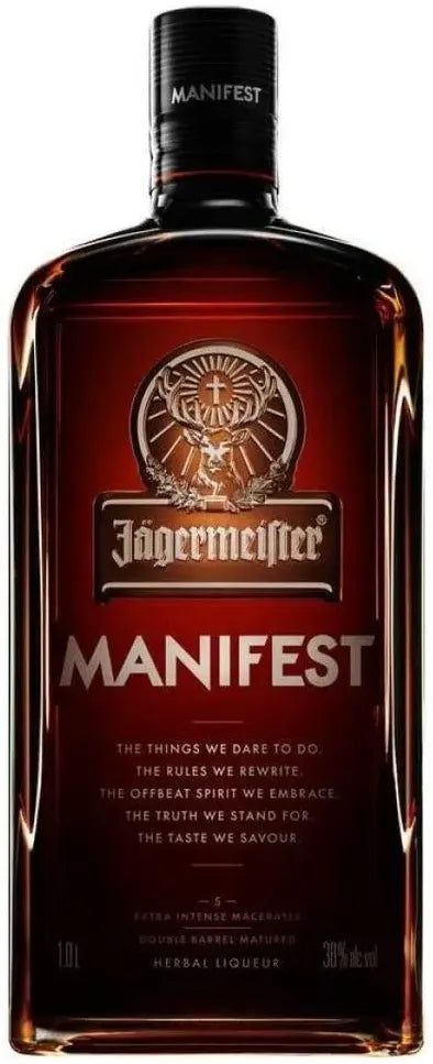 Jagermeister Manifest 1L-Spirits-Jagermeister-Afterpay-Alcohol-Delivery-Barrel-and-Batch-