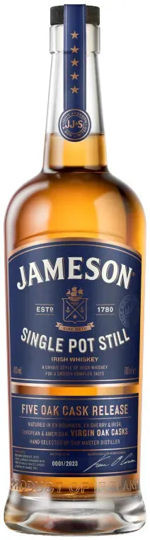 Jameson Single Pot Still Whiskey 700ml-Spirits-Jameson-Afterpay-Alcohol-Delivery-Barrel-and-Batch-