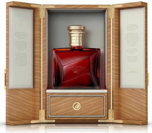Johnnie Walker 40 Year Old Ruby Reserve Blended Scotch Whisky 700ml-Spirits-Johnnie Walker-Afterpay-Alcohol-Delivery-Barrel-and-Batch-