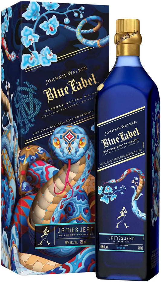 Johnnie Walker Blue CNY Snake Blended Malt Scotch Whisky 750ml