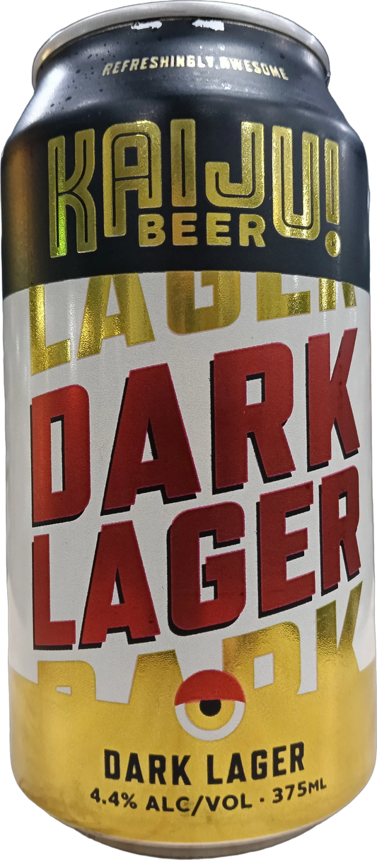 Kaiju! Dark Lager 4.4% 16 Pack Cans 375ml | Barrel & Batch