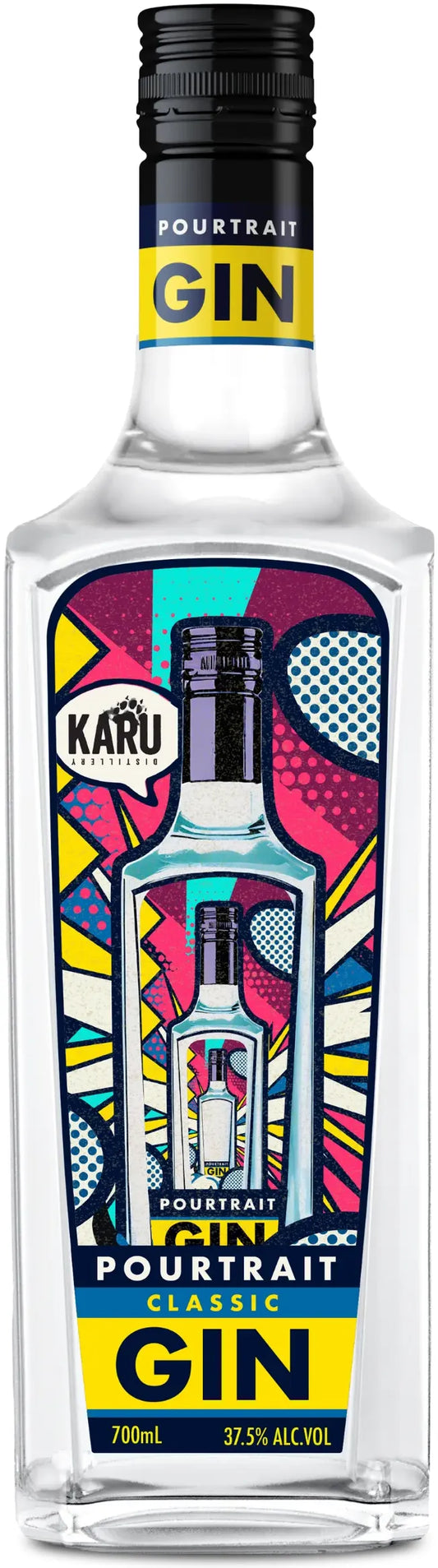 Karu Distillery Pourtrait Classic Gin 700ml-Barrel &amp; Batch
