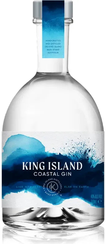 King Island Coastal Gin 700ml-Spirits-King Island-Afterpay-Alcohol-Delivery-Barrel-and-Batch-