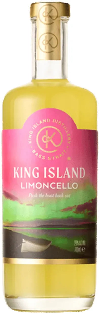 King Island Limoncello 700ml-Spirits-King Island-Afterpay-Alcohol-Delivery-Barrel-and-Batch-