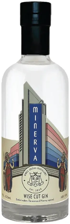 Kings Cross Distillery Minerva Wise Cut Gin 500ml-Spirits-Kings Cross Distillery-Afterpay-Alcohol-Delivery-Barrel-and-Batch-