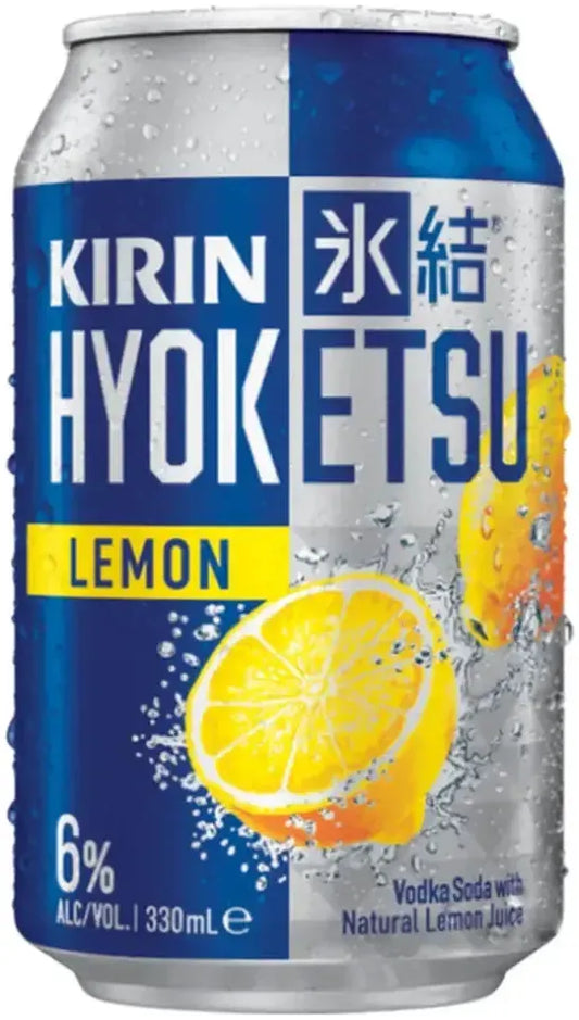 Buy Kirin Hyoketsu Lemon 24 Pack Cans 330ml Online at Barrel and Batch