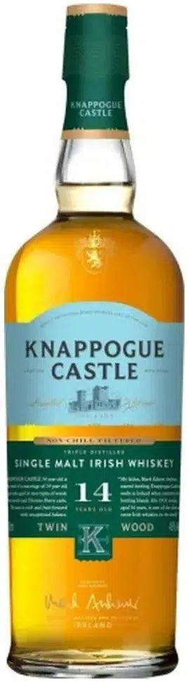 Buy Knappogue Castle 14 Year Old Single Malt Irish Whiskey 700ml Online at Barrel and Batch