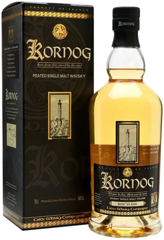 Kornog Roc'h Hir Single Malt French Whisky 700ml-Spirits-Kornog-Afterpay-Alcohol-Delivery-Barrel-and-Batch-