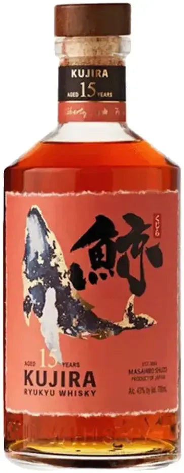 Buy Kujira Ryuku 15 Year Old Blended Malt Whisky 700ml Online at Barrel and Batch