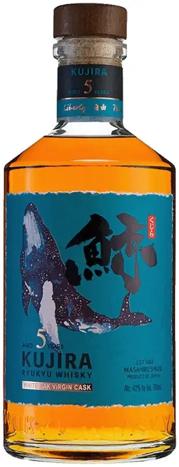 Buy Kujira Ryuku 5 Year Old Blended Malt Whisky 700ml Online at Barrel and Batch