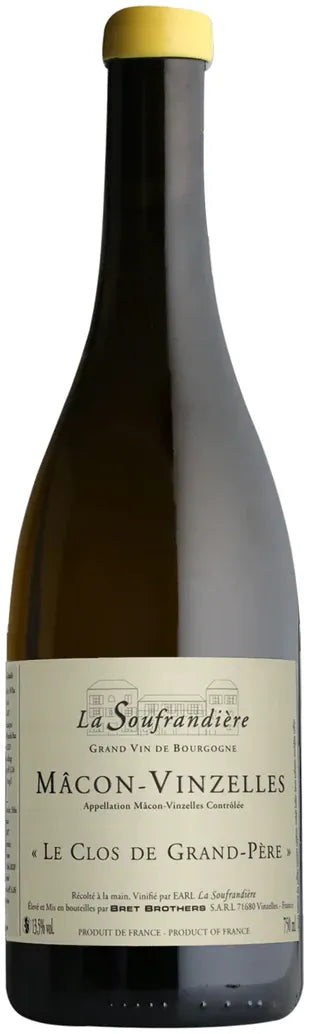 La Soufrandiere Mâcon-Vinzelles Le Clos de Grand-Pere 2023 750ml | Barrel & Batch
