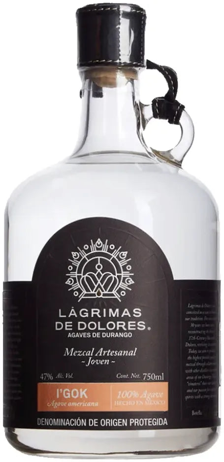 Lagrimas De Dolores Igok Mezcal 700ml-Spirits-Lagrimas-Afterpay-Alcohol-Delivery-Barrel-and-Batch-