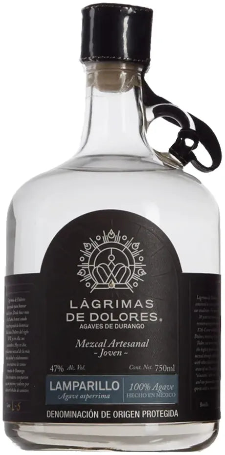 Lagrimas De Dolores Lamparillo Mezcal 700ml-Spirits-Lagrimas-Afterpay-Alcohol-Delivery-Barrel-and-Batch-