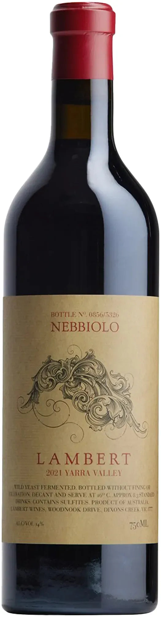 Buy Lambert Nebbiolo 2022 750ml Online at Barrel and Batch