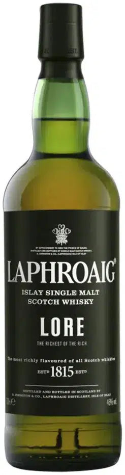 Laphroaig Lore Islay Single Malt Scotch Whisky 700ml-Spirits-Laphroaig-Afterpay-Alcohol-Delivery-Barrel-and-Batch-