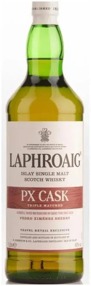Laphroaig PX Cask Single Malt Scotch Whisky 1L-Spirits-Laphroaig-Afterpay-Alcohol-Delivery-Barrel-and-Batch-