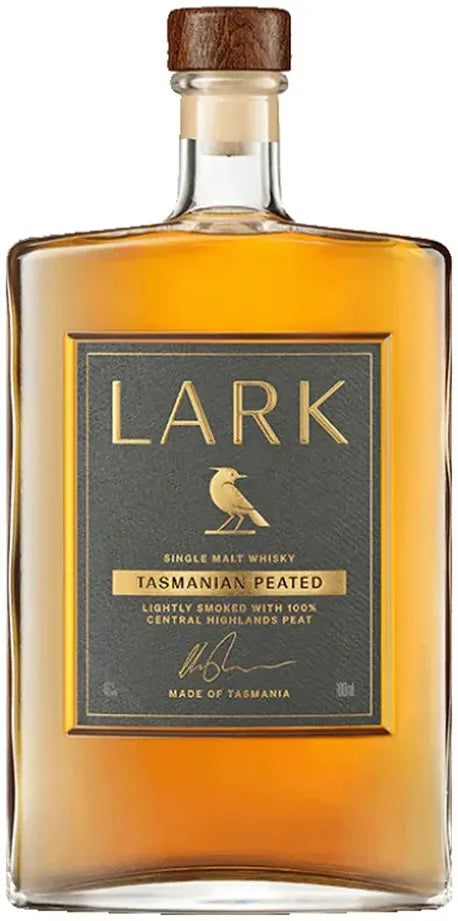 Lark Distillery Tasmanian Peated Single Malt Whisky 100ml-Spirits-Lark Distillery-Afterpay-Alcohol-Delivery-Barrel-and-Batch-