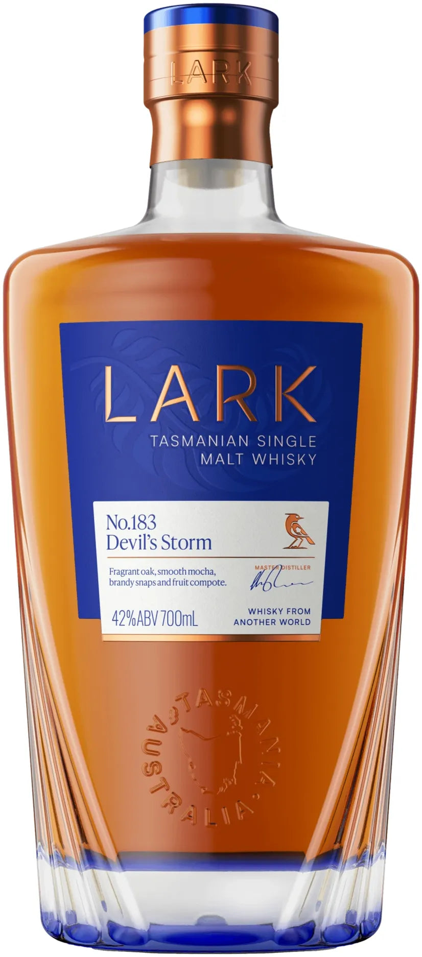 Lark Distillery No. 183 Devil's Storm Single Malt Whisky 700ml