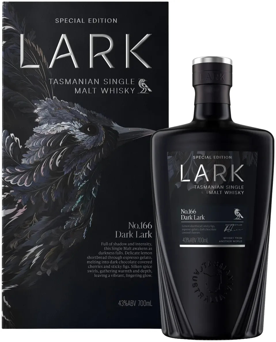 Lark Distillery Dark Lark No.166 2026 Special Edition Tasmanian Single Malt Whisky 700ml | Barrel & Batch