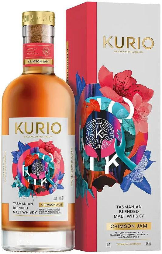 Lark Distillery Kurio Crimson Jam Blended Malt Whisky 700ml | Barrel & Batch