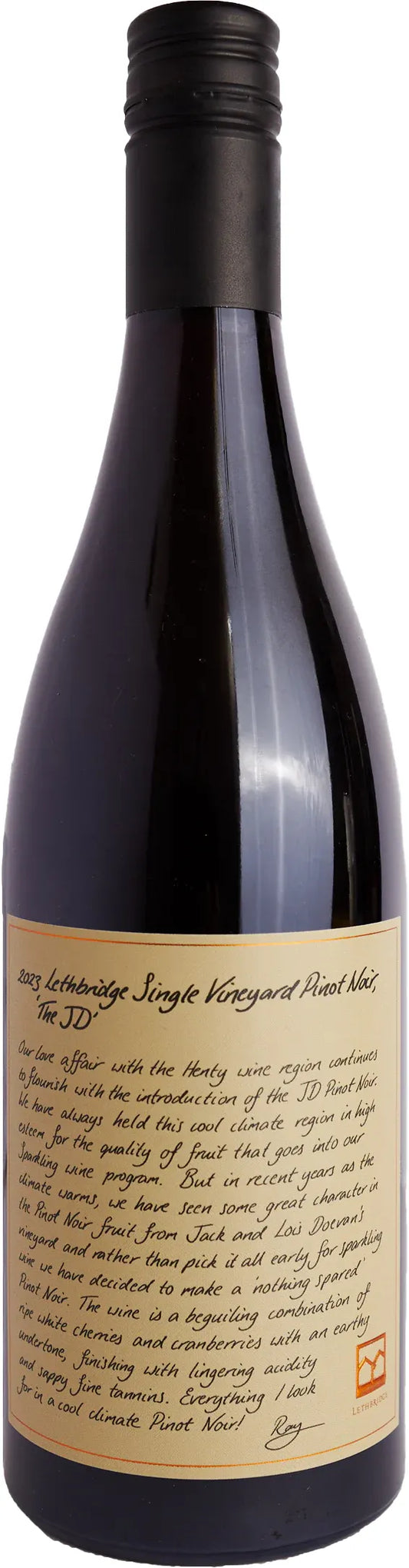 Lethbridge Henty Pinot Noir 2023 750ml-Wine-Lethbridge-Afterpay-Alcohol-Delivery-Barrel-and-Batch-