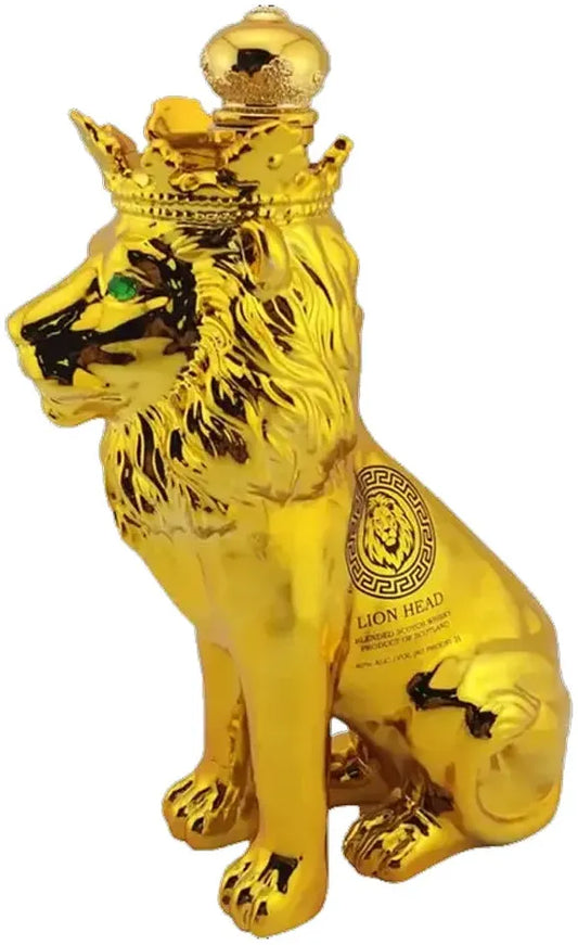 Lion Head Gold 3 Year Old Blended Scotch Whisky 1L-Spirits-Lion Head-Afterpay-Alcohol-Delivery-Barrel-and-Batch-