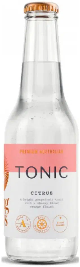 Long Rays Citrus Tonic Water 275ml-Non-Alcoholic-Long Rays-Afterpay-Alcohol-Delivery-Barrel-and-Batch-