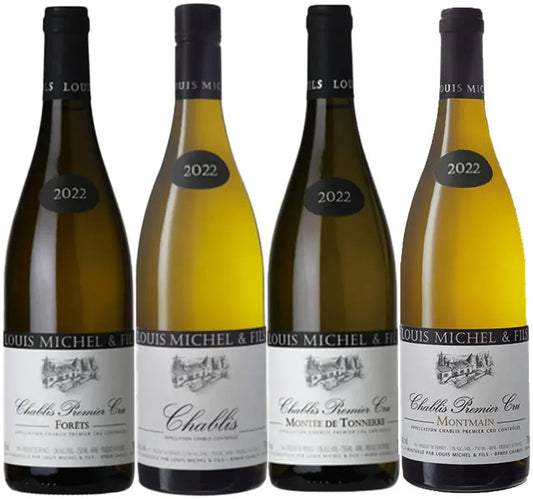 Louis Michel 2022 AC & 1er Cru Bundle-Wine-Domaine Louis Michel & Fils-Afterpay-Alcohol-Delivery-Barrel-and-Batch-