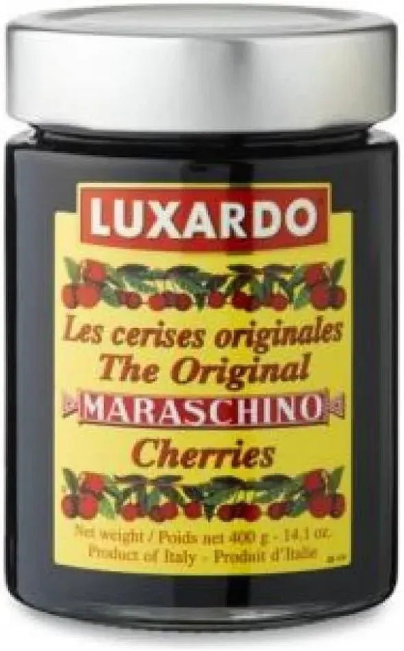 Luxardo Maraschino Cherries 400g-Accessories-Luxardo-Afterpay-Alcohol-Delivery-Barrel-and-Batch-