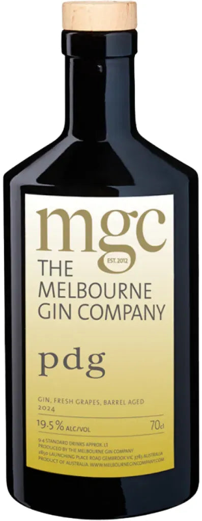 MGC Melbourne Gin Co Pdg Pineau De Gembrook 2024 700ml-Spirits-MGC Melbourne Gin Co-Afterpay-Alcohol-Delivery-Barrel-and-Batch-