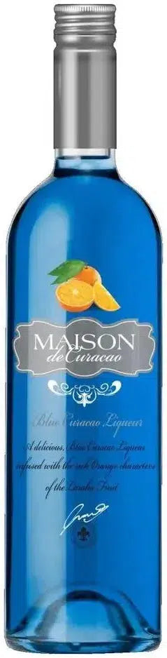 Maison Blue Curacao Liqueur 750ml-Spirits-Maison-Afterpay-Alcohol-Delivery-Barrel-and-Batch-