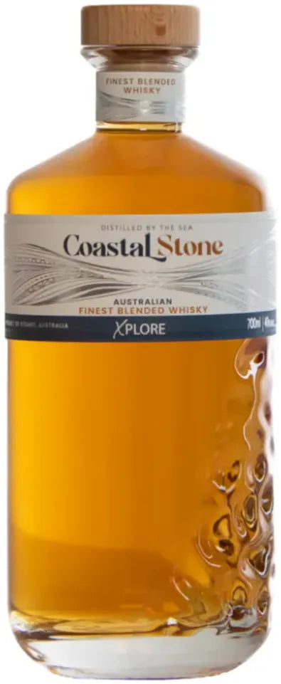 Manly Spirits Coastal Stone Xplore Blended Australian Whisky 700ml-Spirits-Manly Spirits Co. Distillery-[afterpay_alcohol_delivery]-[buy_spirits_online]-[buy_wine_online]-Barrel & Batch