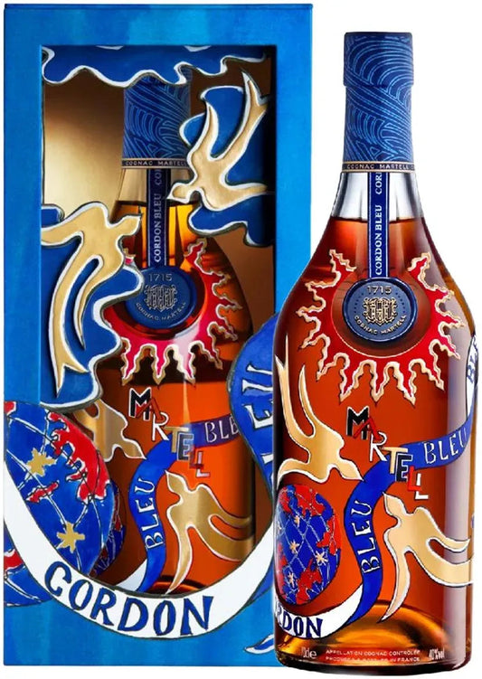 Martell Cordon Bleu Lunar New Year Limited Edition Gift Box 700ml-Spirits-Martell-Afterpay-Alcohol-Delivery-Barrel-and-Batch-