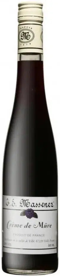 Massenez Blackberry Liqueur Mure 500ml-Spirits-Massenez-Afterpay-Alcohol-Delivery-Barrel-and-Batch-