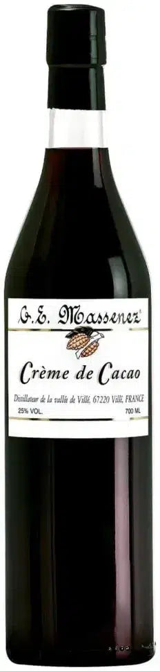Massenez Liqueur de Cacao (Dark Cocoa) 700ml-Spirits-Massenez-Afterpay-Alcohol-Delivery-Barrel-and-Batch-