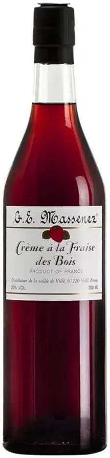 Massenez Wild Strawberry Fraise Des Bois Liqueur 700ml-Spirits-Massenez-Afterpay-Alcohol-Delivery-Barrel-and-Batch-
