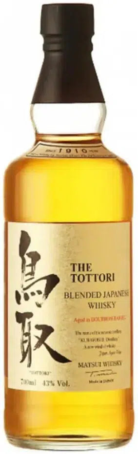 Matsui Tottori Bourbon Barrel Blended Japanese Whisky 500ml-Spirits-Matsui-Afterpay-Alcohol-Delivery-Barrel-and-Batch-