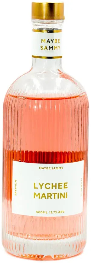 Maybe Sammy Lychee Martini Cocktail 500ml-Pre-Mixed Drinks-Maybe Sammy-Afterpay-Alcohol-Delivery-Barrel-and-Batch-