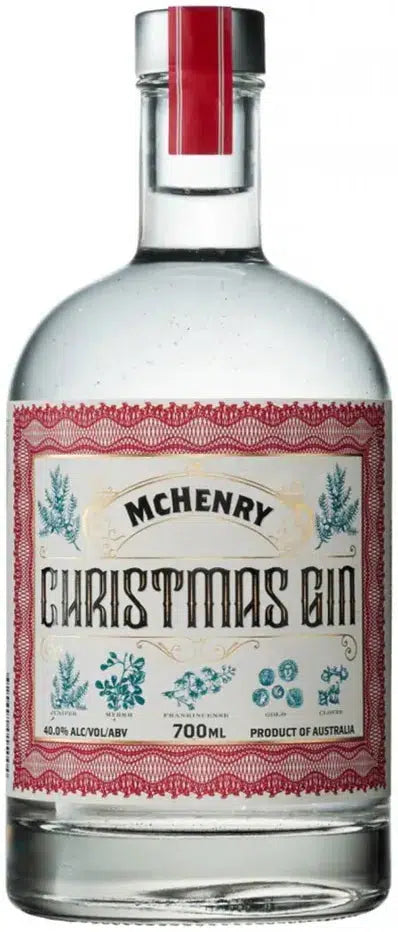 McHenry Distillery Christmas Gin 700ml-Spirits-McHenry Distillery-Afterpay-Alcohol-Delivery-Barrel-and-Batch-